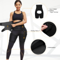 Private Label High Waist Booty Sculptor Sport Waist Trainer Neoprene Slimming Leg Shaper tight shaper